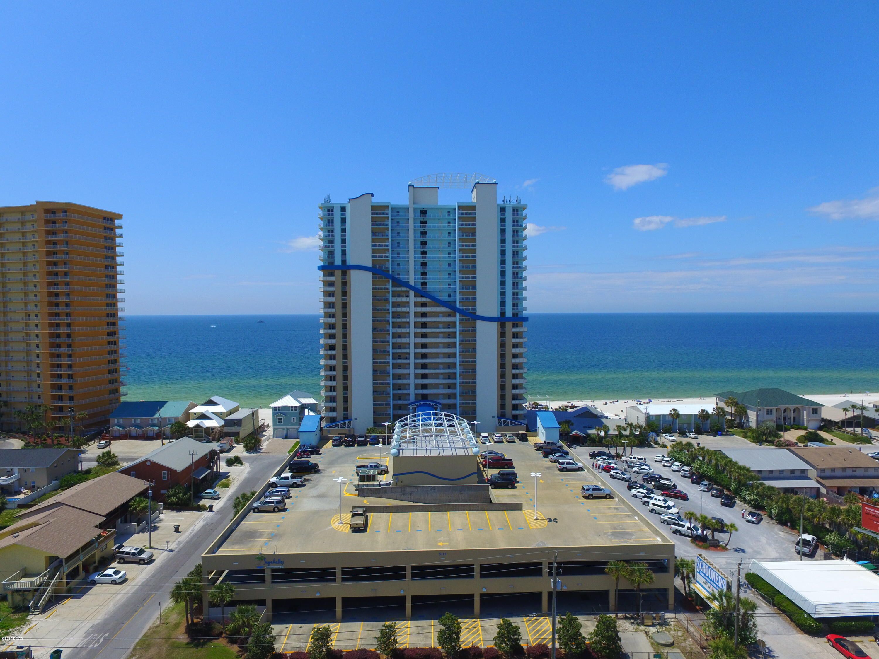 Exterior View and Parking Deck