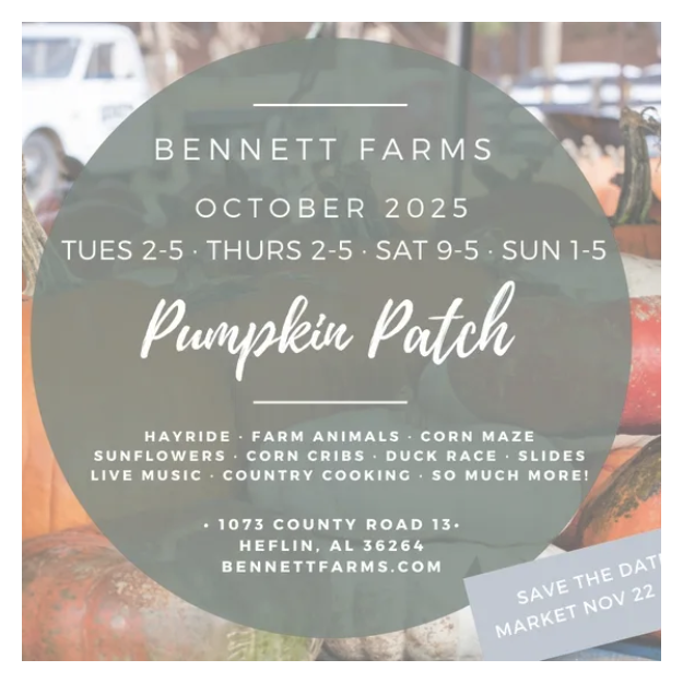 Fun family activities at Bennett Farms -- approximately a 25-minute drive from the property