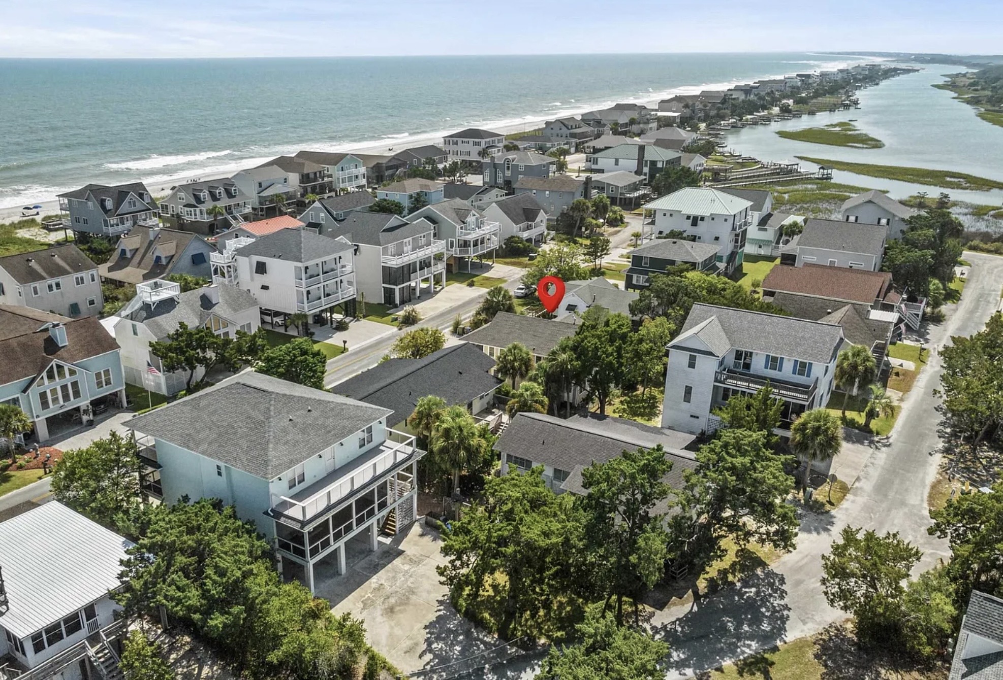 Just steps from the sand in one of Pawleys Island's most loved stretches. ⭐