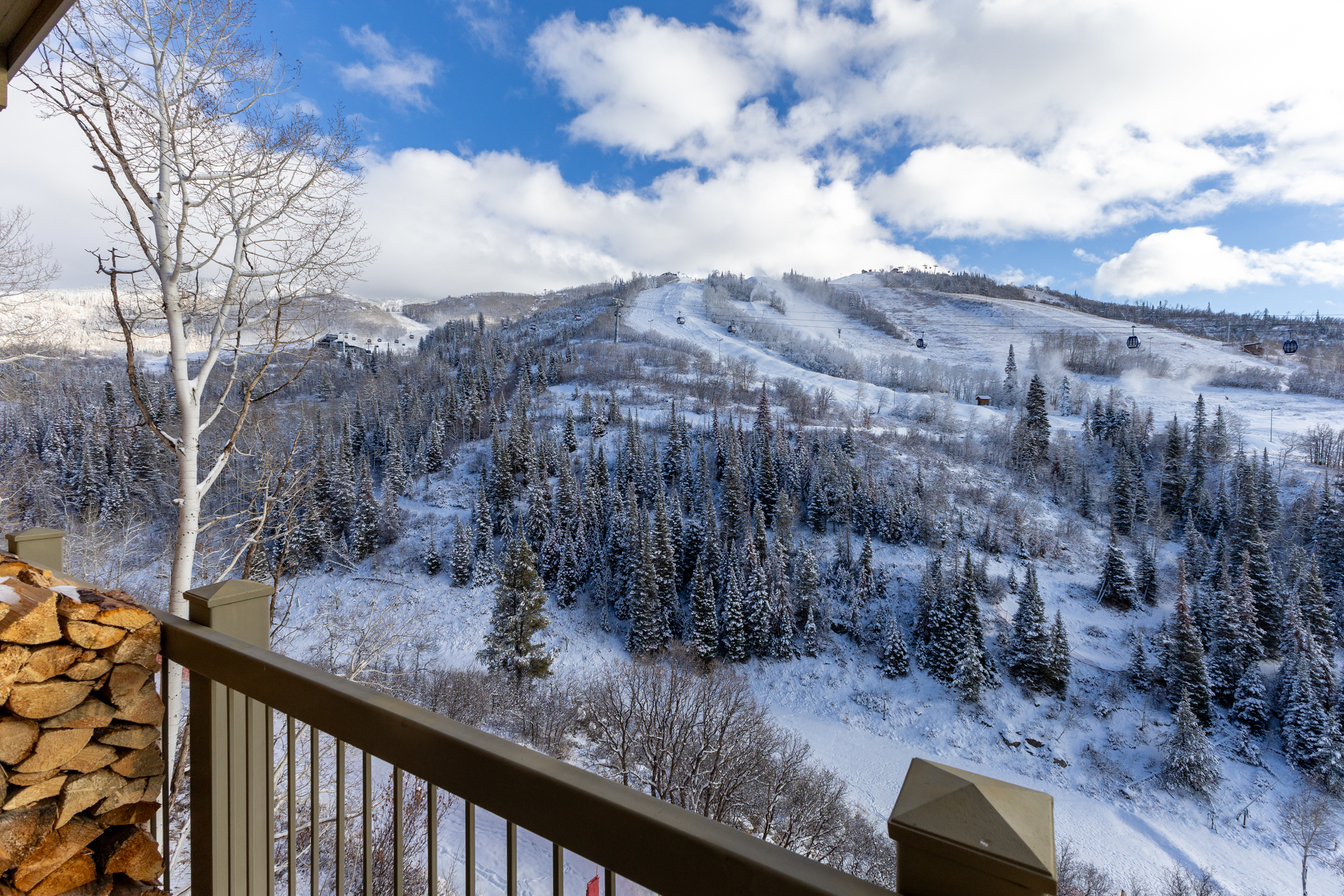 Exterior View of the Mountains