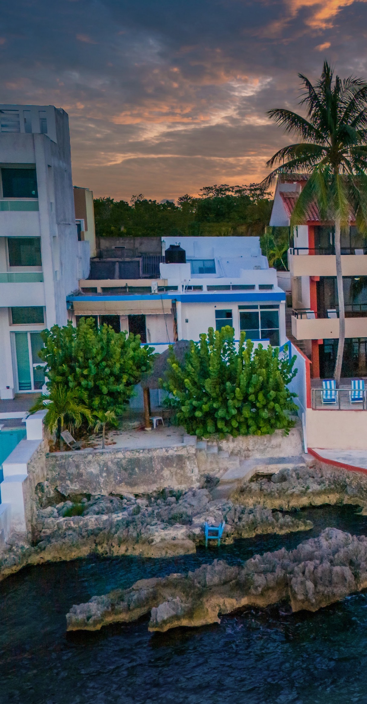 North Bungalow on Left View from Ocean