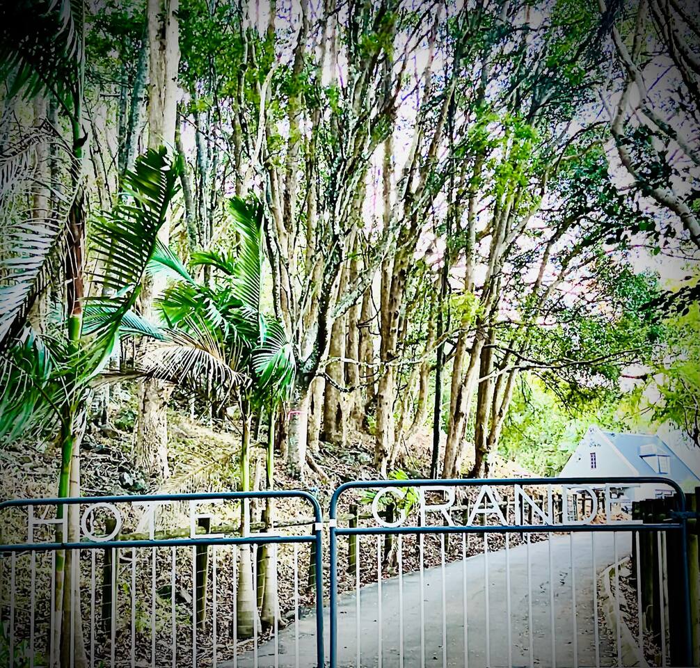 Hotel Grande - gates are from the Original Hotel Grande, Coolangatta 