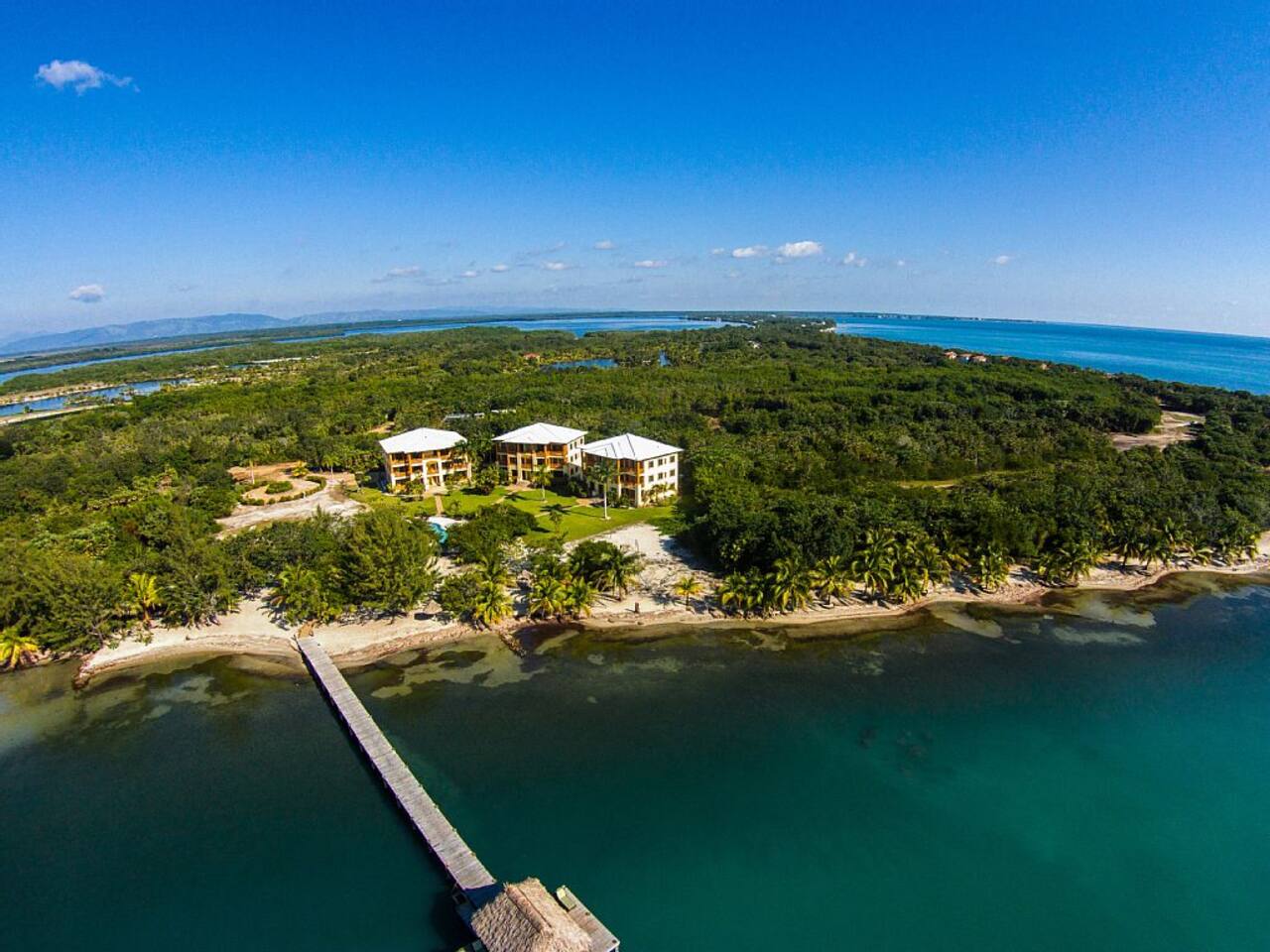 Birds view of the area