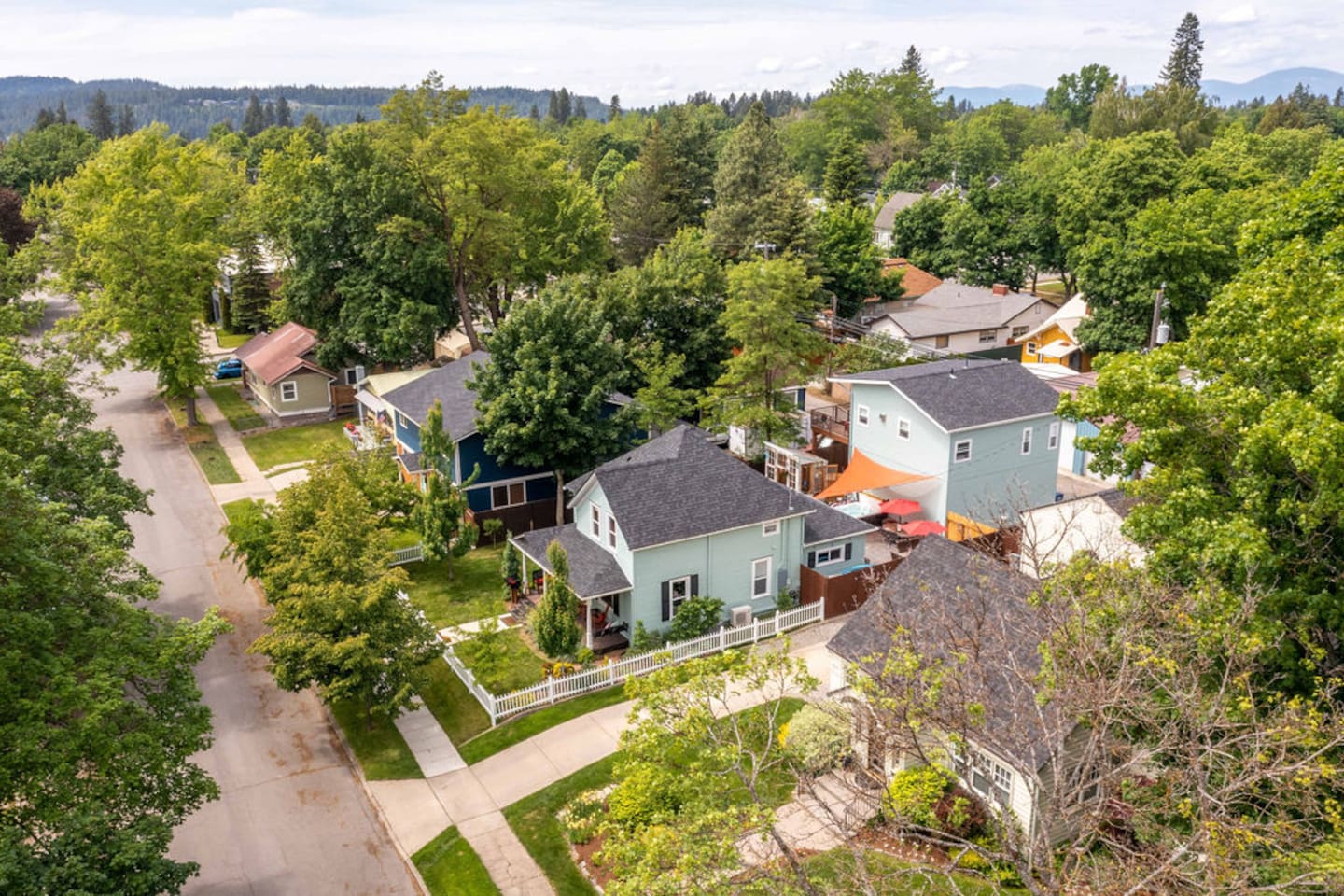 The front home and yard are entirely yours to enjoy! The loft above the detached garage at the rear of the property completely partitioned for your privacy.(a separate owner-occupied unit)
