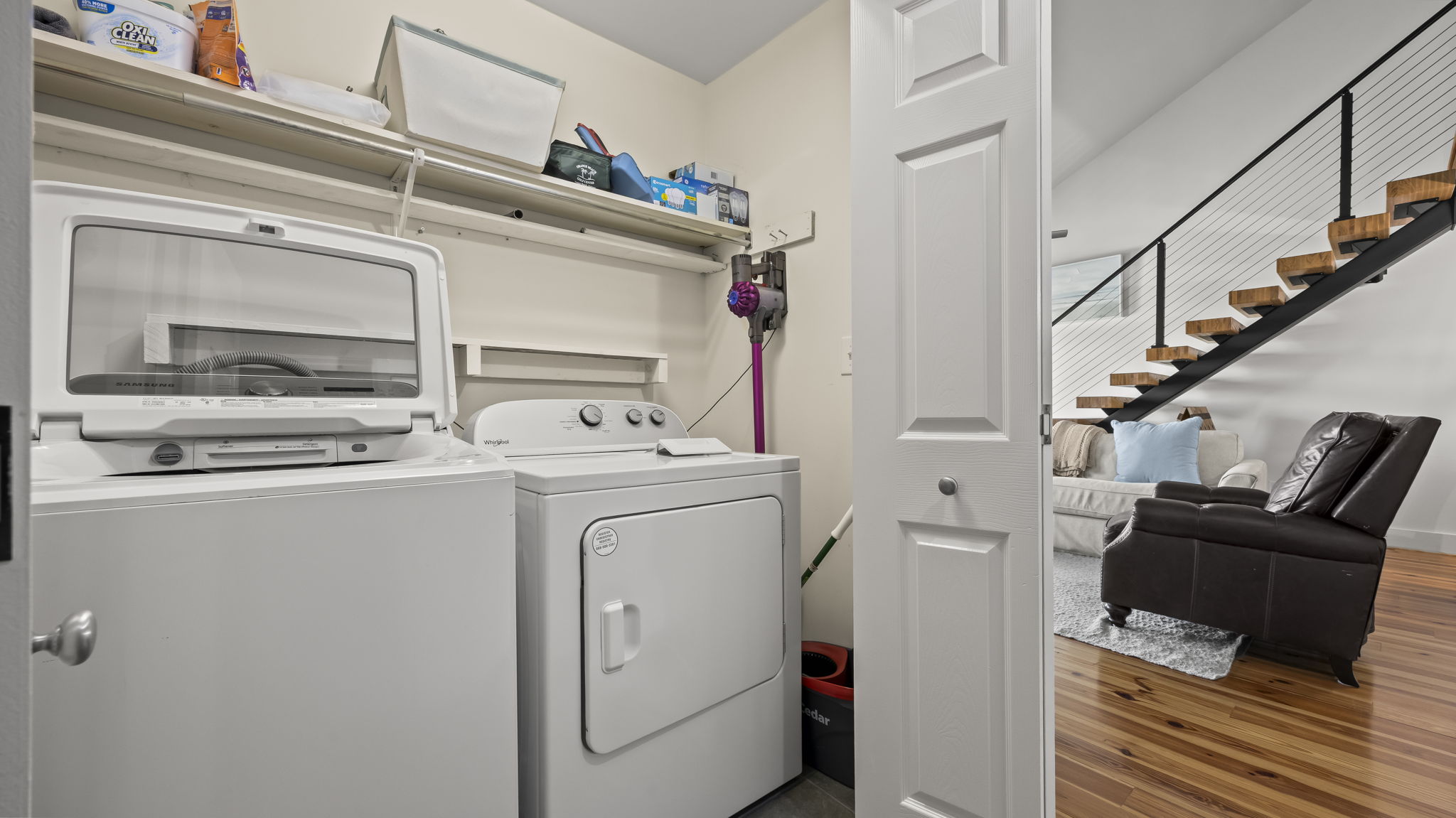 Experience the convenience of a full-size washer and dryer in our Cotton Bayou condo, making it easy to keep everything fresh during your stay. Perfect for extended visits or after a day of coastal adventures