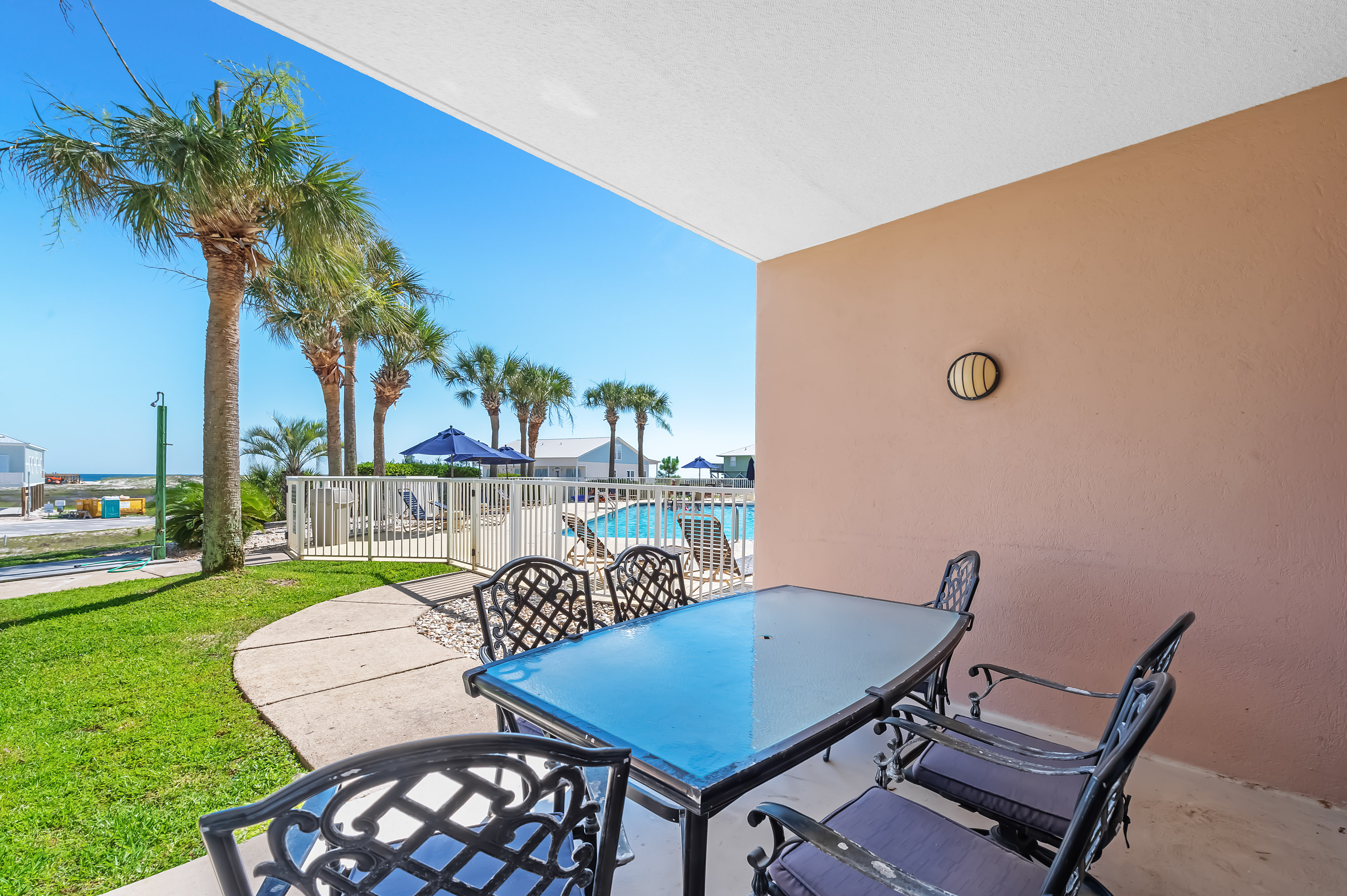 Patio, Seating for 6, Walk to the pool!