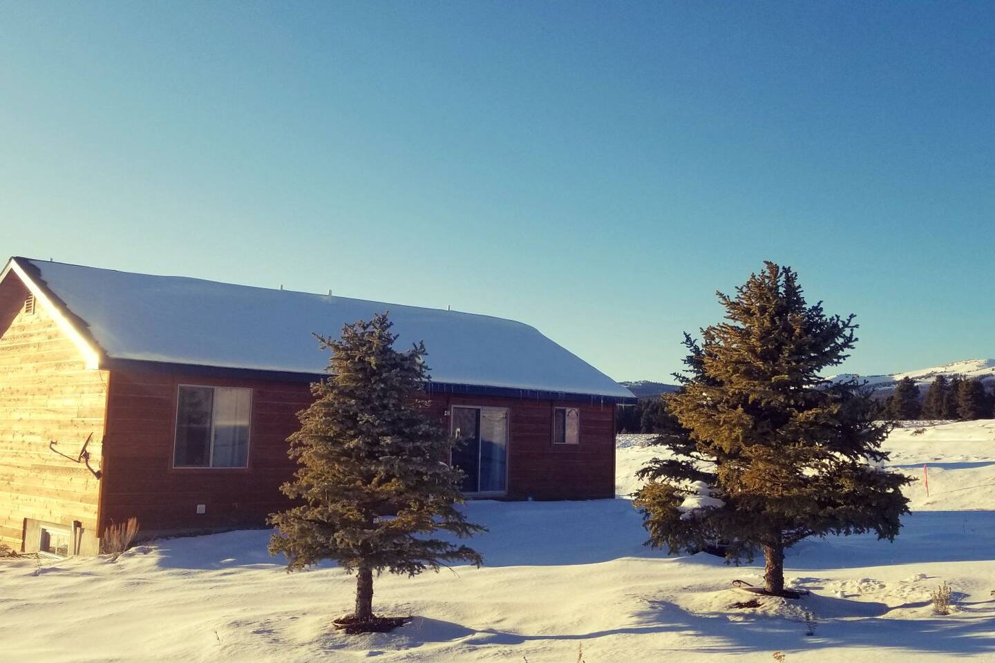 Front of cabin