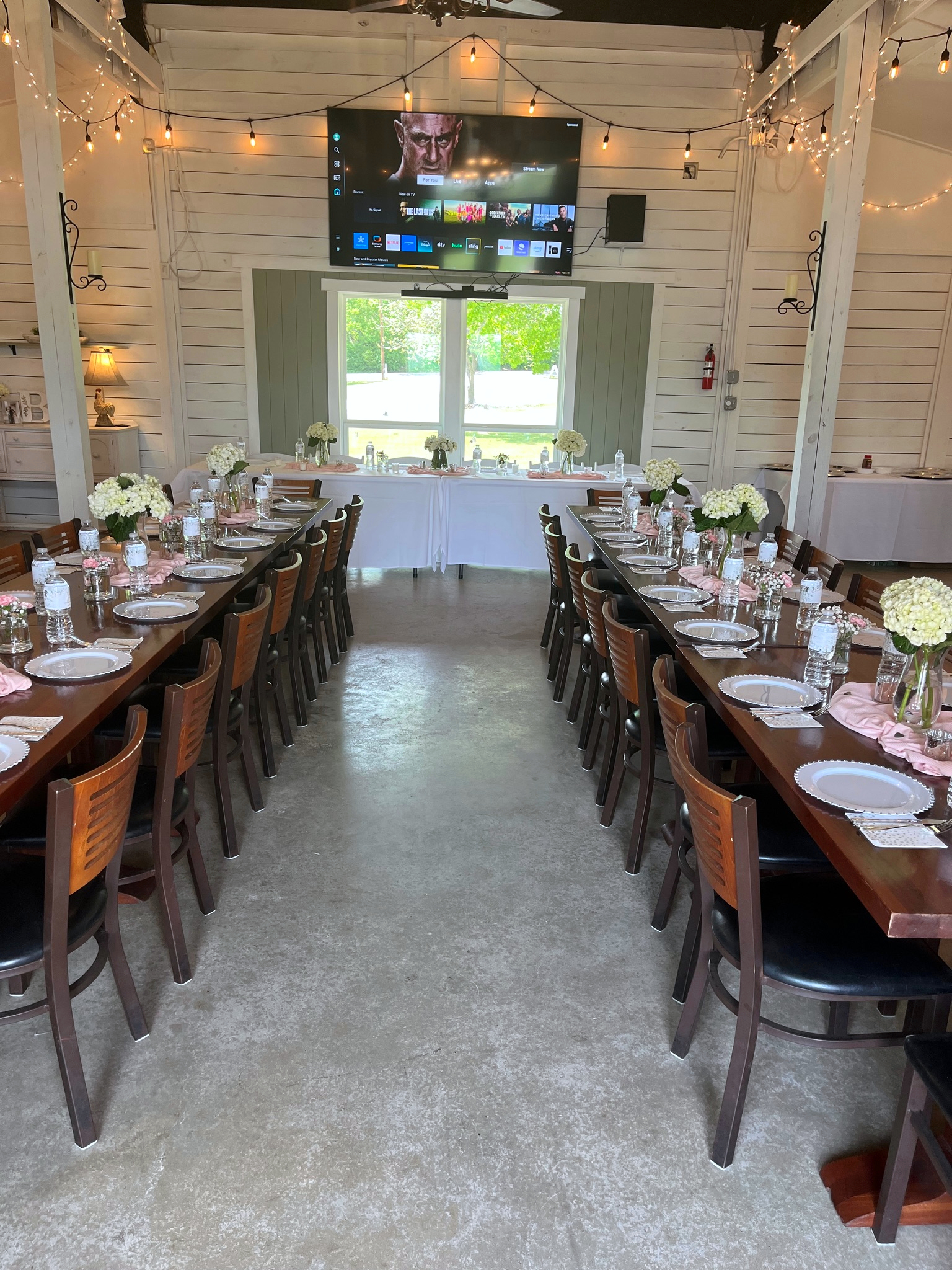 Game Barn - ready to feed the crew