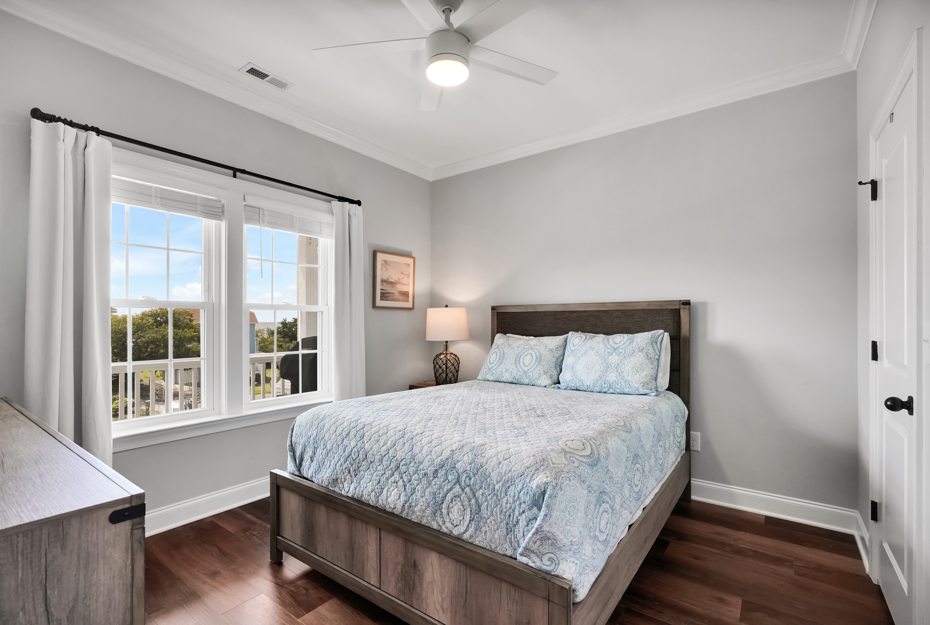Bed linens provided