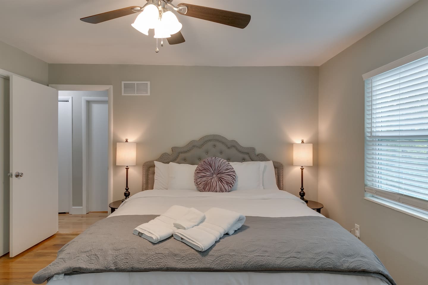 Master Bedroom (King with Attached Full Bath and Treetop View)
