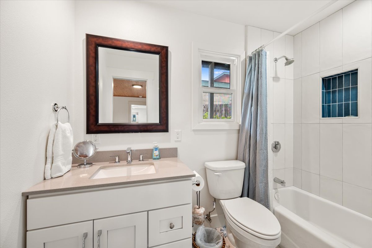 Downstairs Bathroom off of Bedroom #2