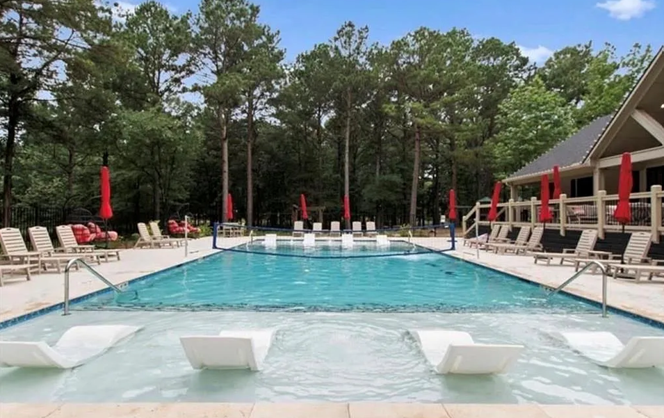 Resort-style community pool perfect for relaxing sunny afternoons