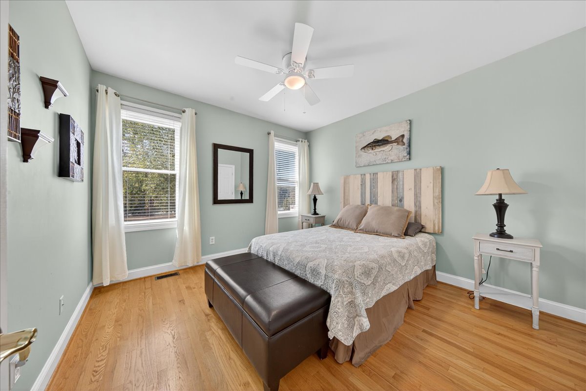 Bright and airy space with playful décor.