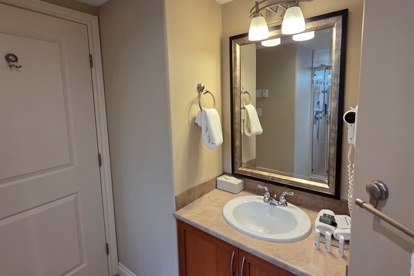 Unit B Roomy Bathroom