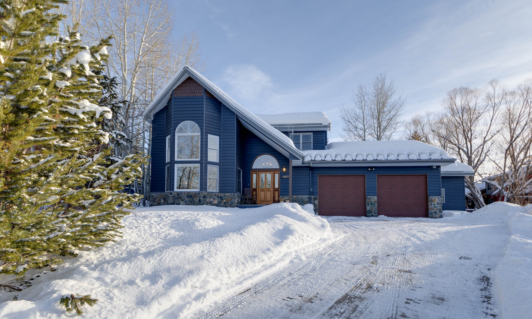 Two Car Garage & Large Driveway