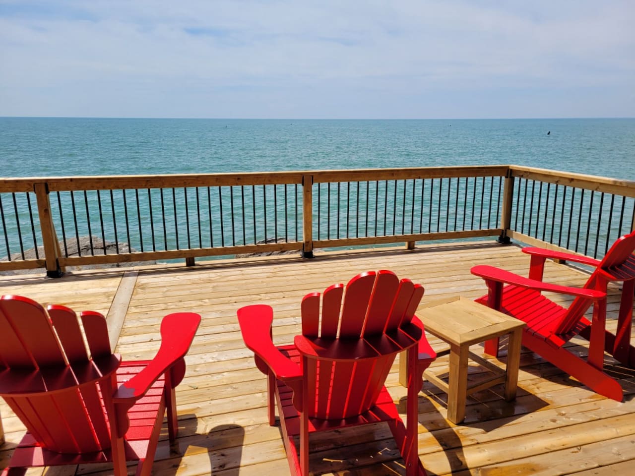 Deck with Sitting Area