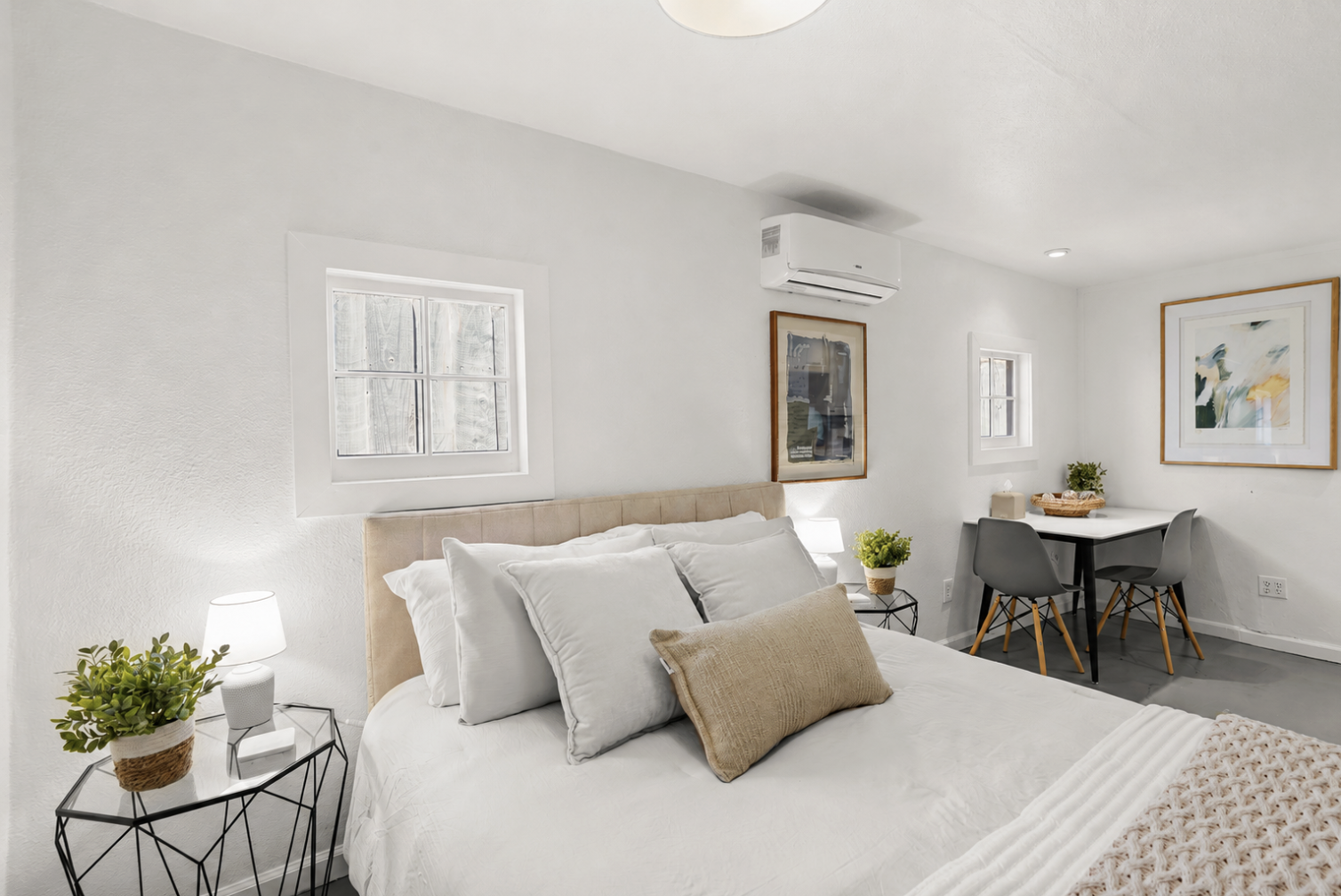 A second inviting queen bedroom perfect for couples or family