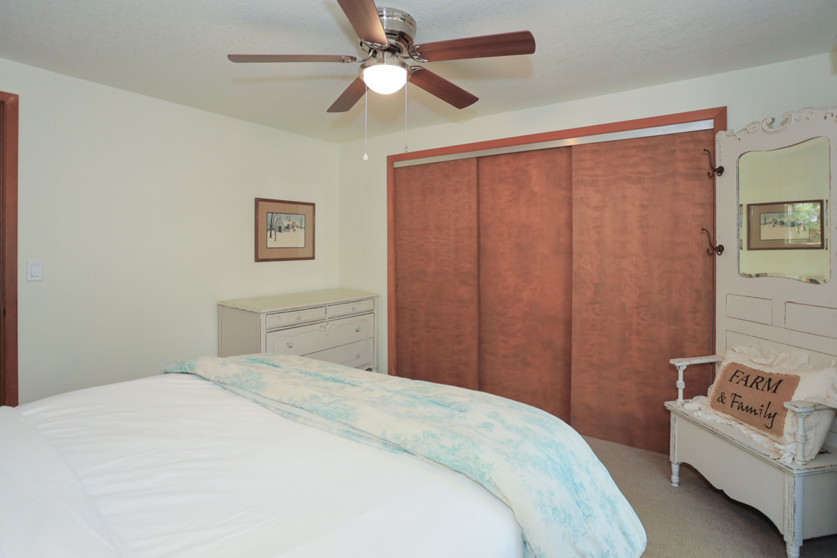 Plenty of closet space and drawers for your belongings while you stay.