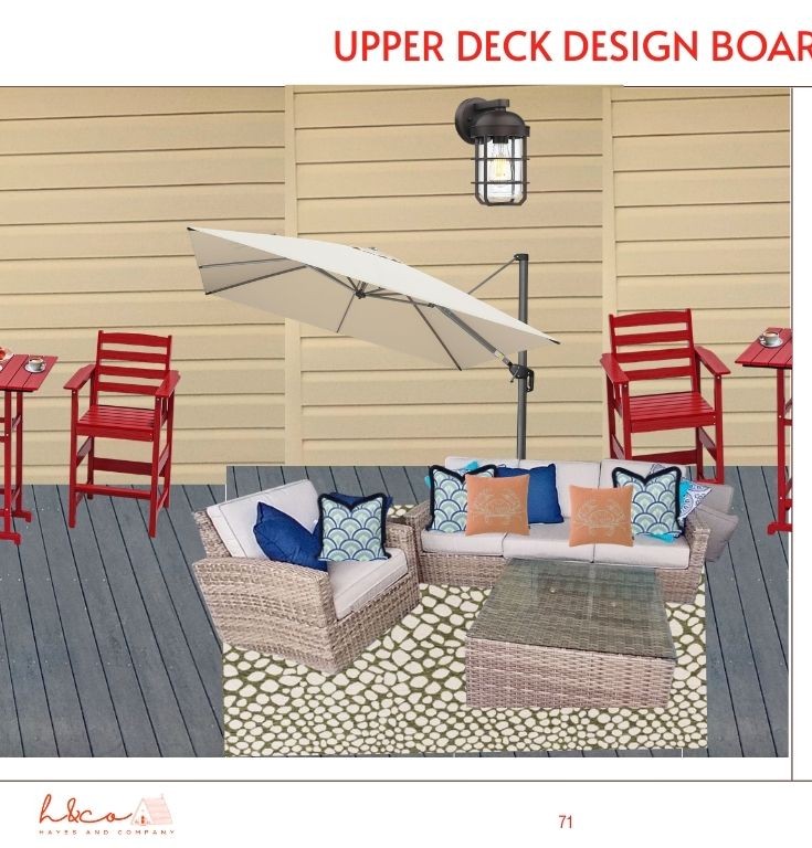 Upper-Level Deck (off The Seafarer & The Intracoastal)
Step out from both upstairs primary suites and start your day the best way—coffee in hand, watching sunrise light up the water and listening to the waves roll in. The views up here are incredible.