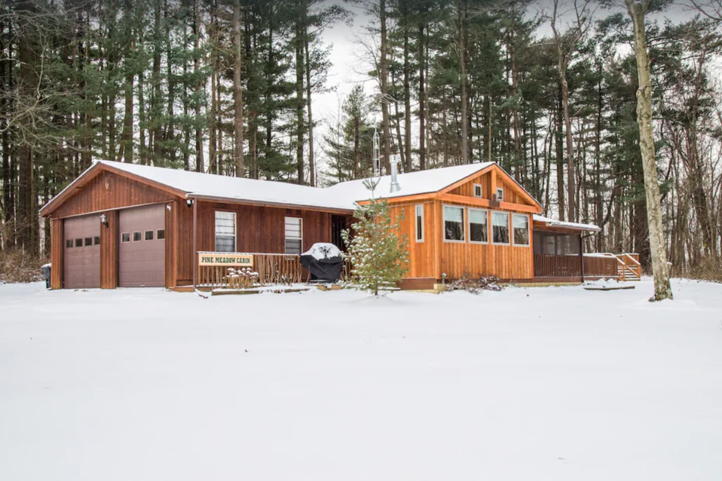 Cabin in the Winter