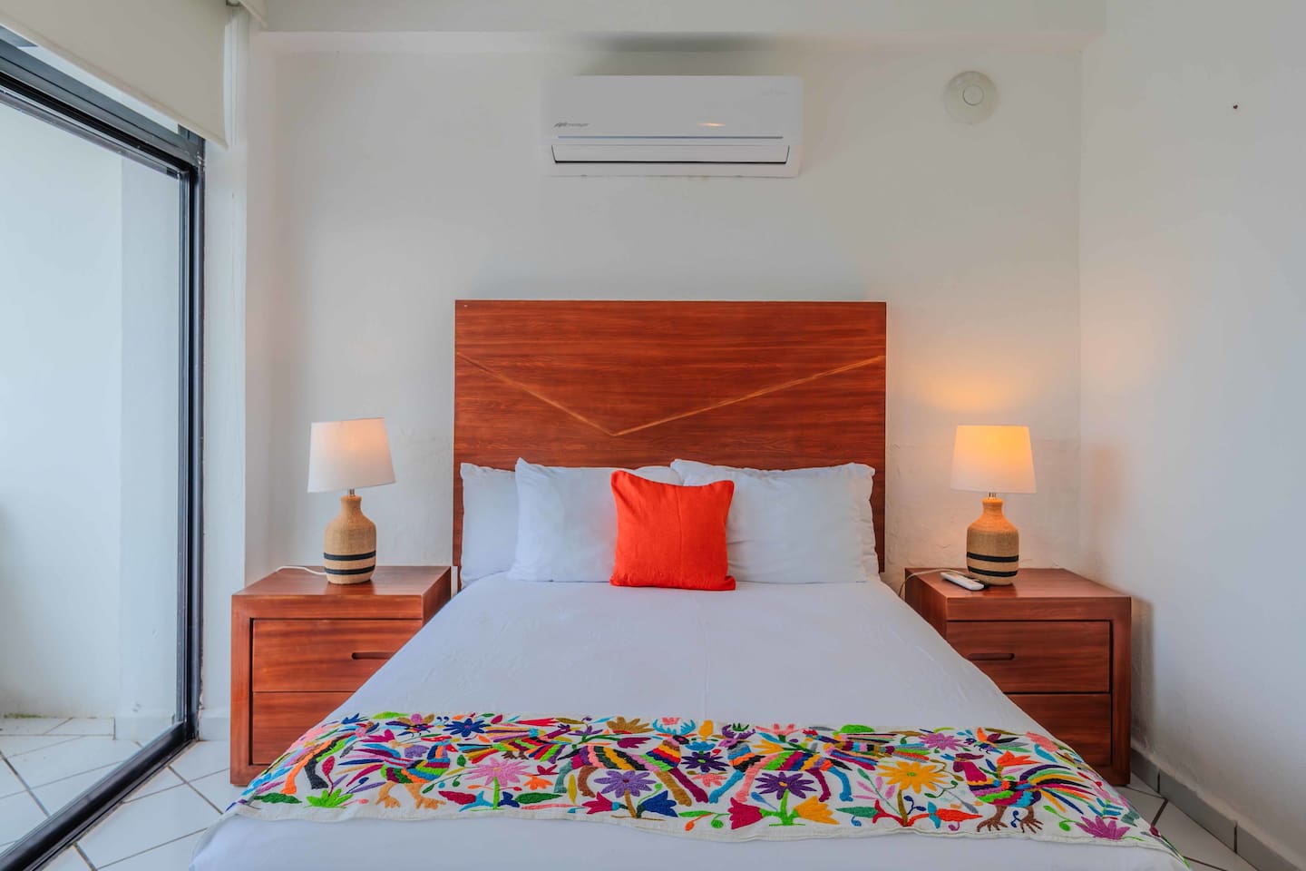 Queen Bed and A/C