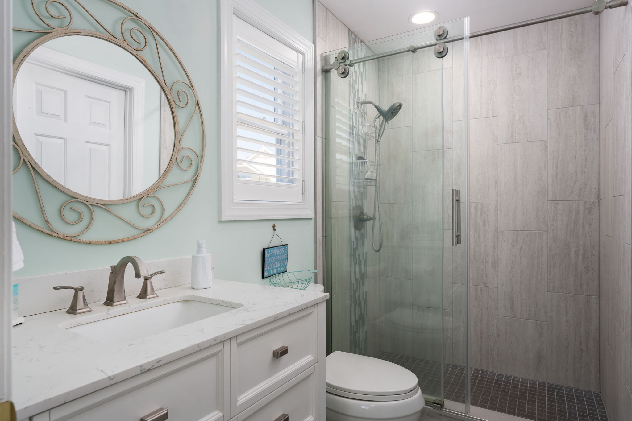 Bathroom 2 - 2nd Floor Hall (walk in shower)