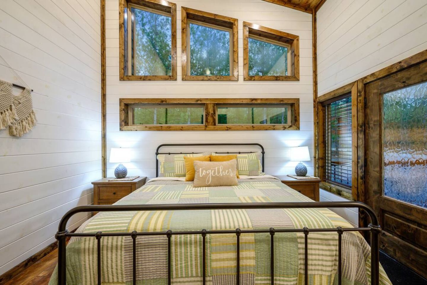 Fall asleep under the stars (almost)—our cozy rooms bring the outside in.