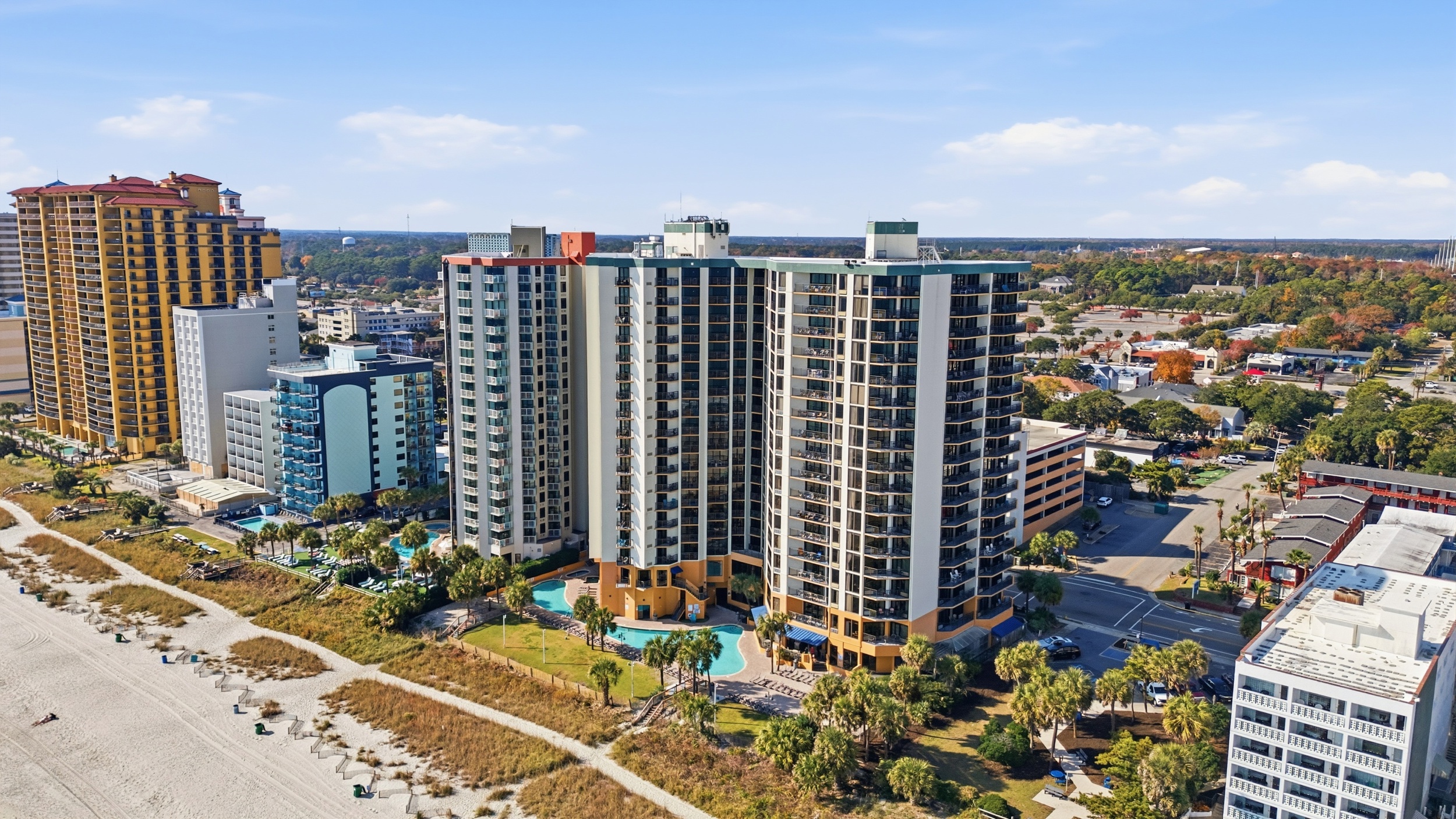 One of the few pet friendly resorts in Myrtle Beach!