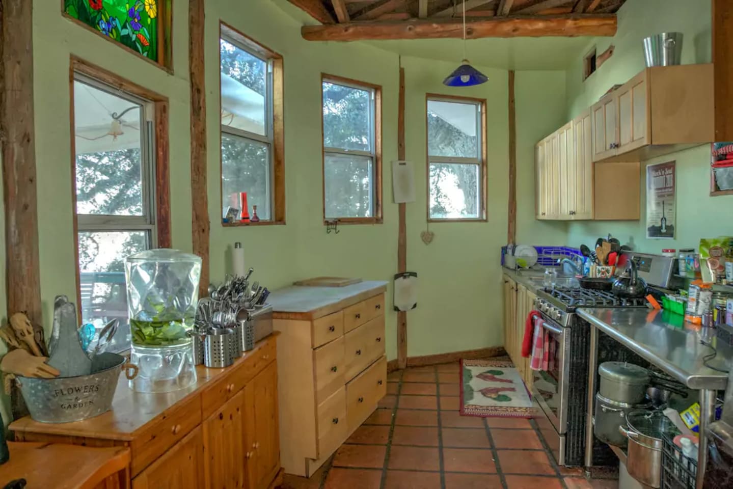 Main house kitchen