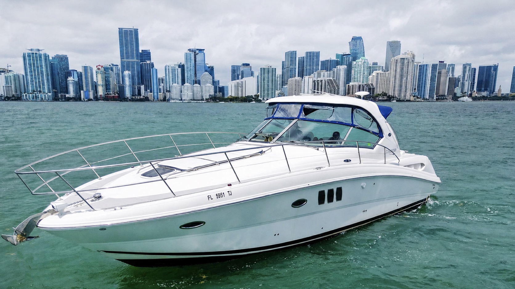 Private yacht available through the Pier Walk online store