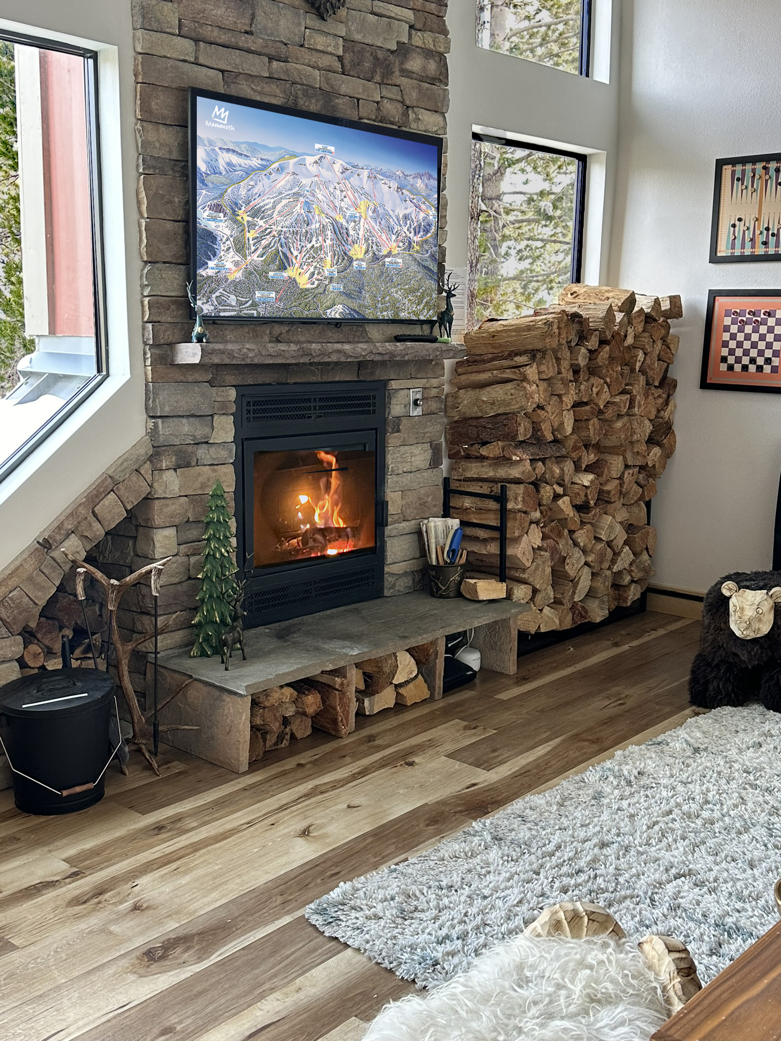 Firewood provided