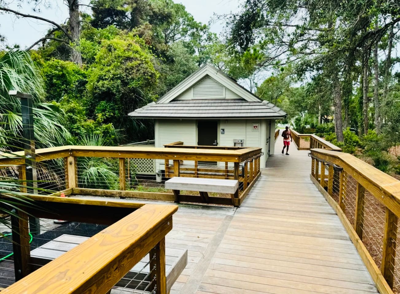 Boardwalk to the beach