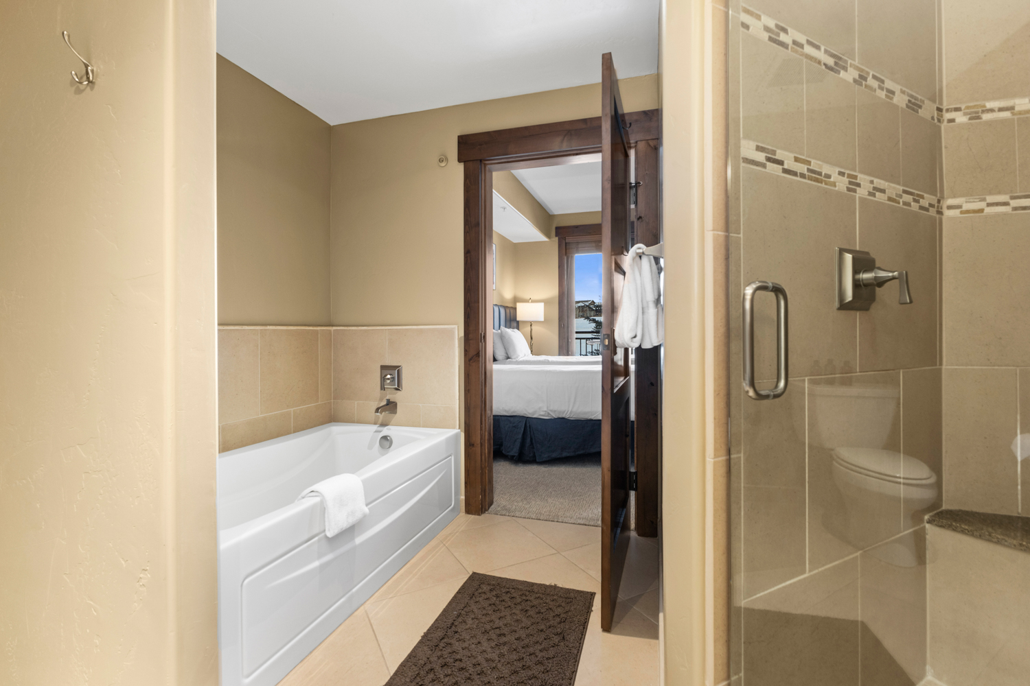 Bathroom 2 | Walk- in Shower & Bathtub