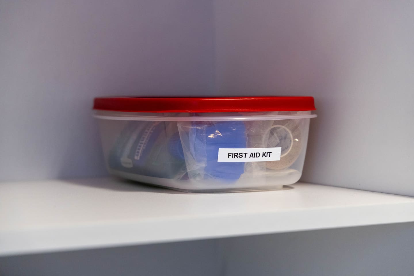 First Aid Kit provided