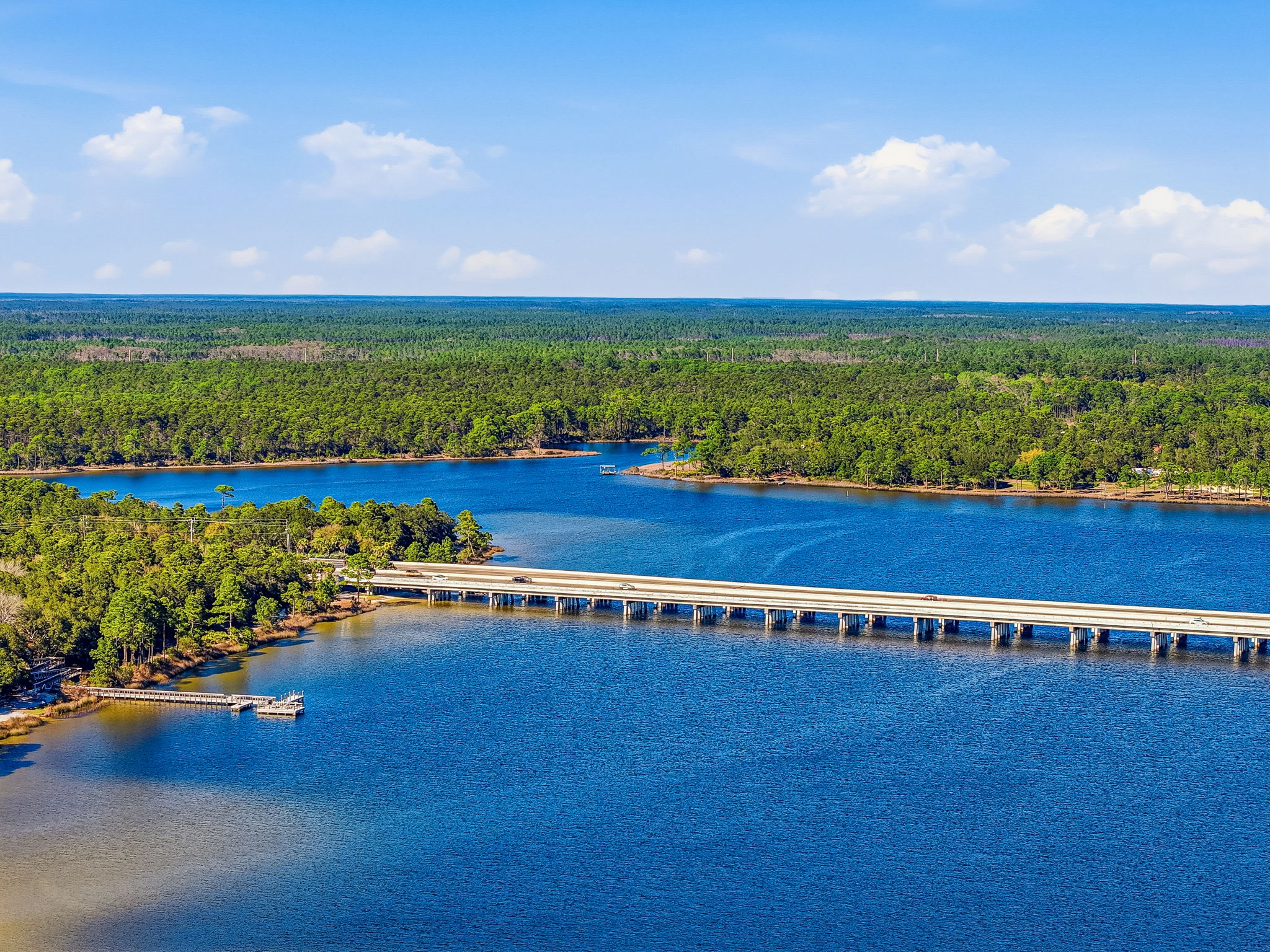 Aerial of Lake Powell. Pinnacle Port is a lakeside resort to Lake Powell