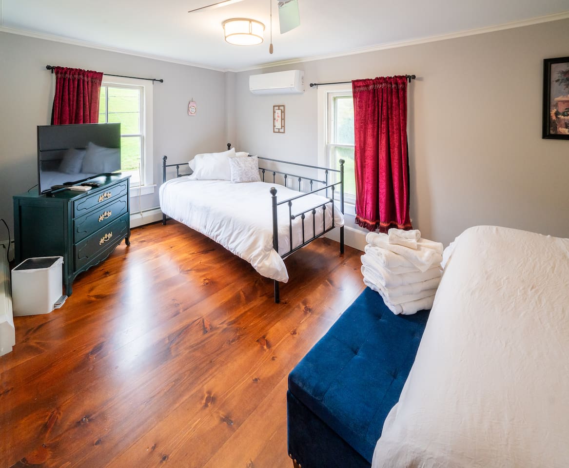 Queen Bed and Day Bed Sleeps 3