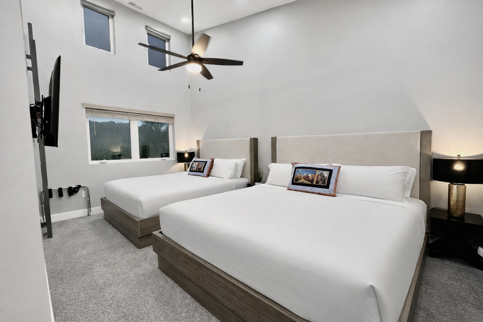 Suite 2 - King Bed and Queen Bed with Loft