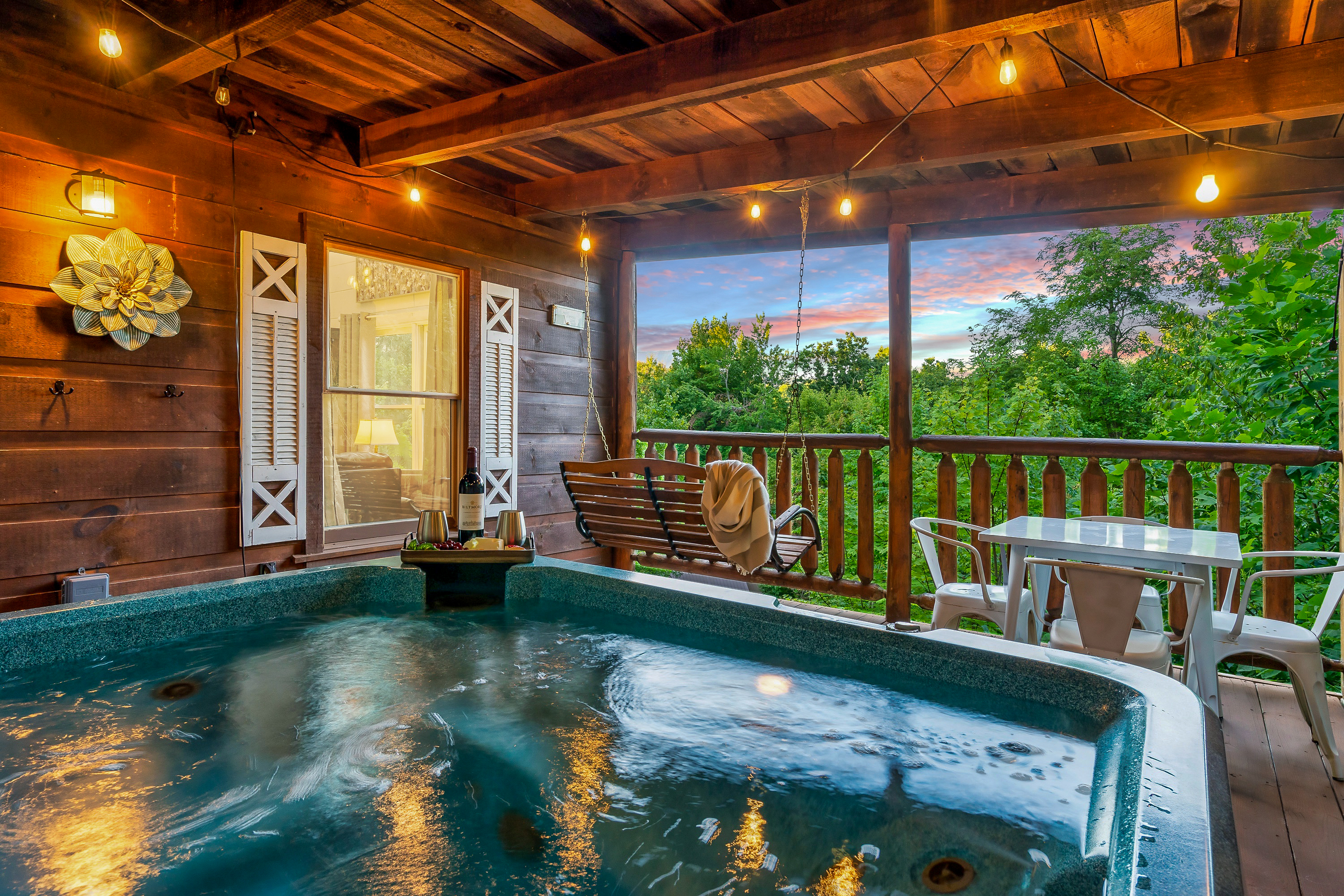 Private Hot Tub | Covered Deck | 1st Floor