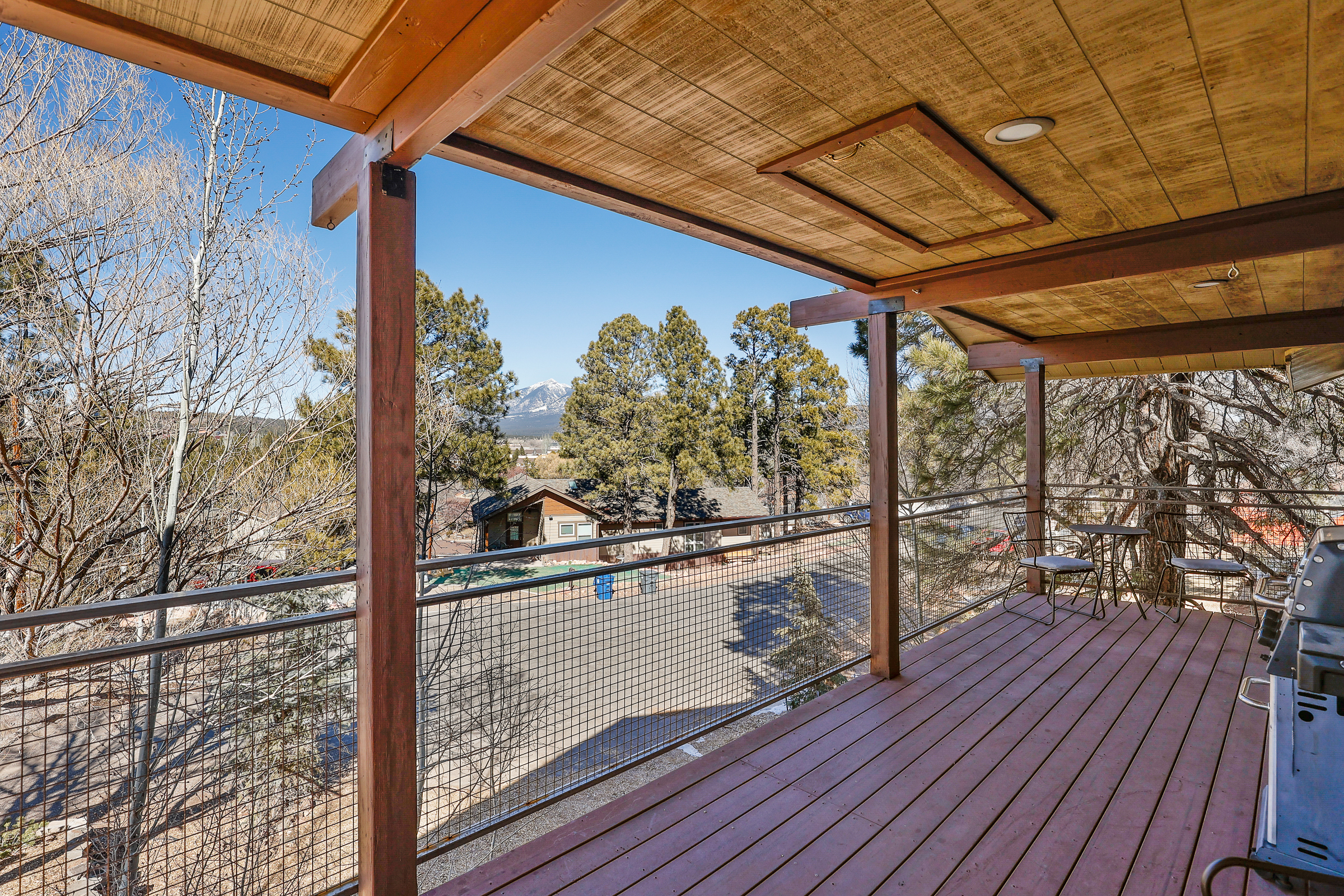 View from the Duplex upper balcony