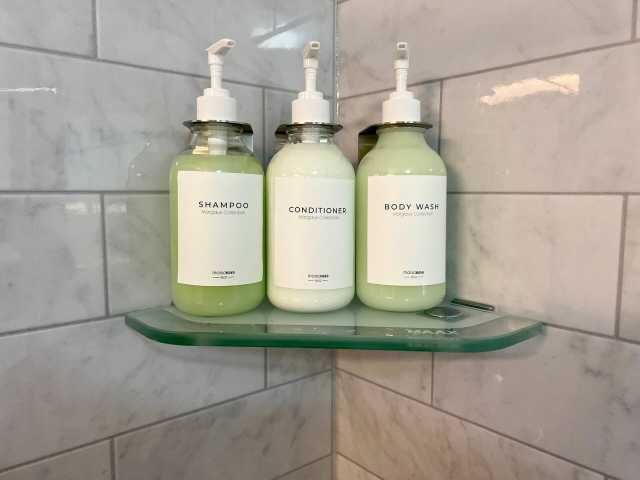 Shampoo, Conditioner & Body Wash