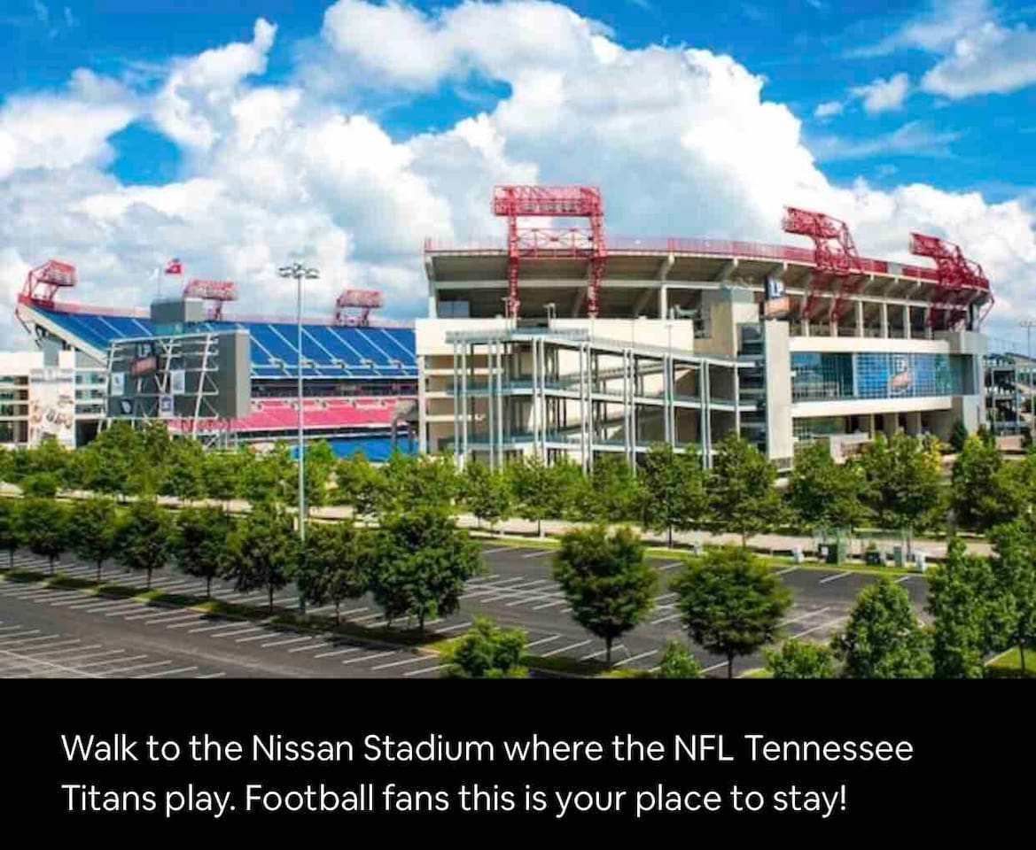Nissan Stadium walking distance from Condo