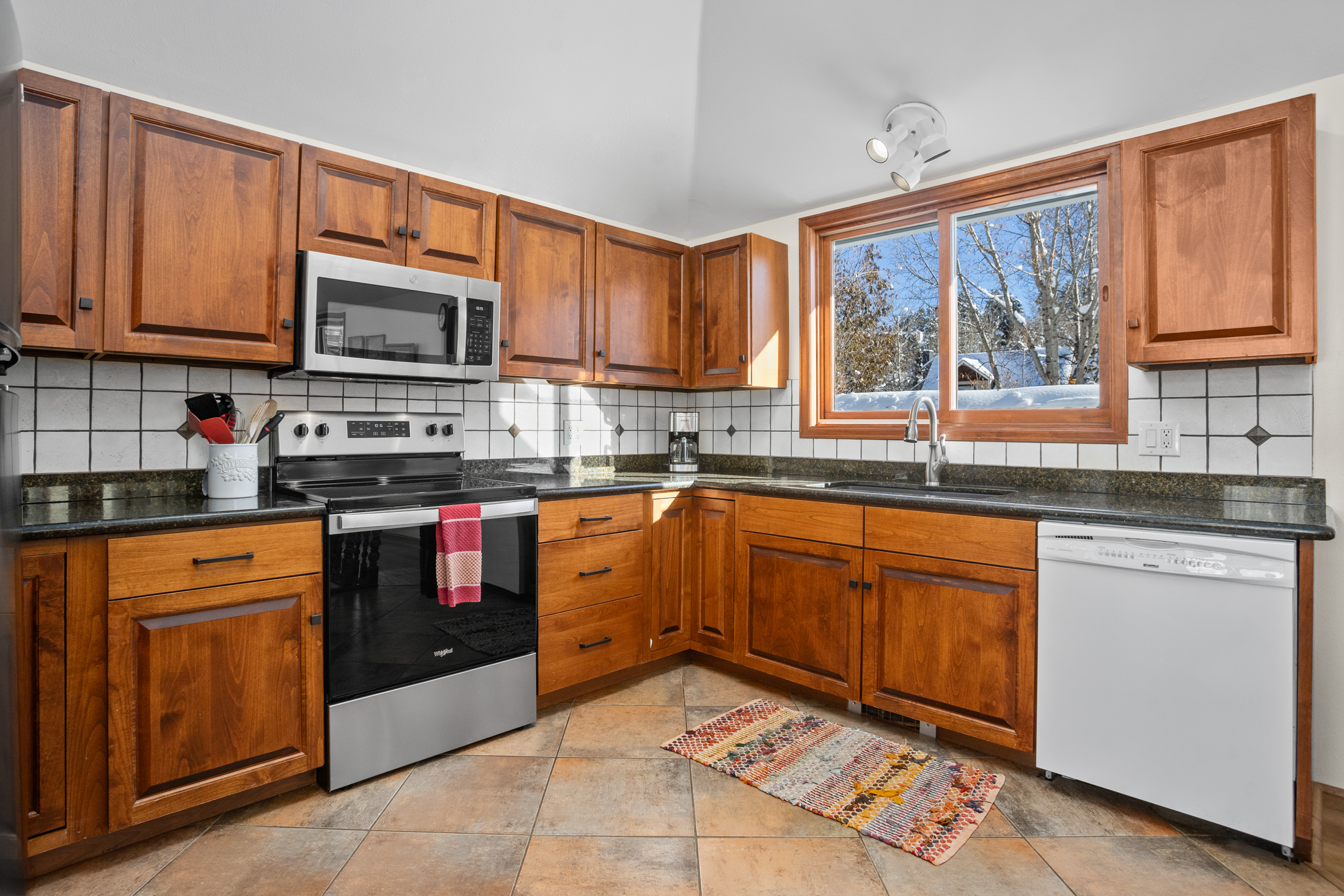 Kitchen w/ Stainless Steel Appliances