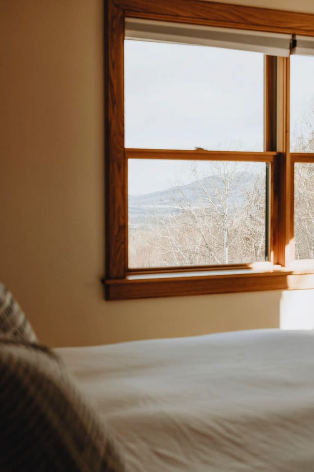 your morning view from bed