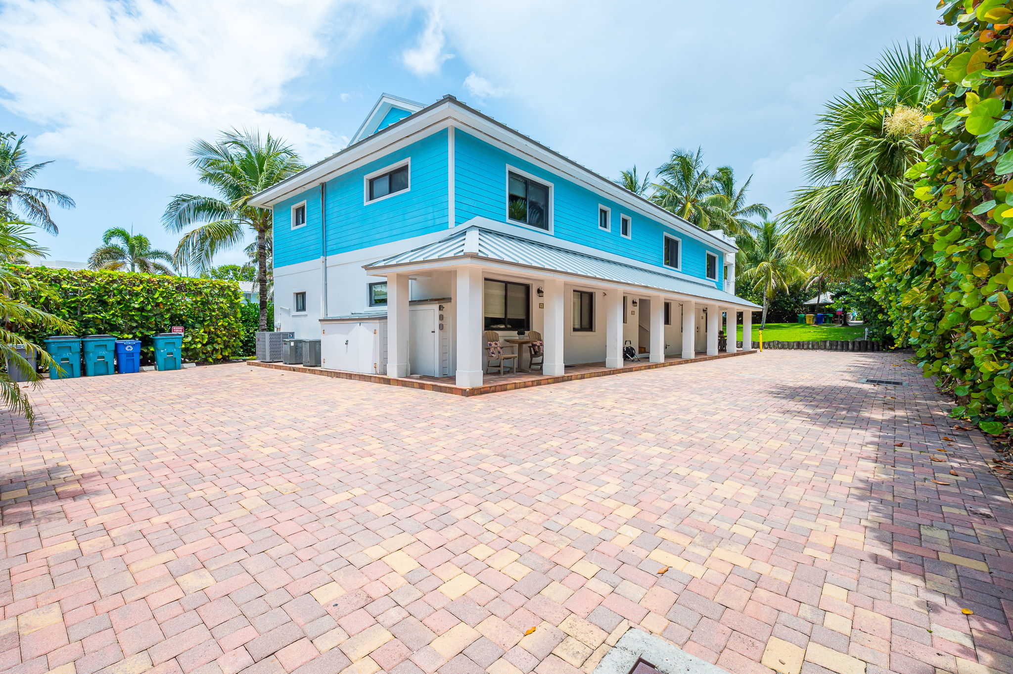 Private Rooftop Balcony- Adirondack seating, BBQ Grill and Ocean Views