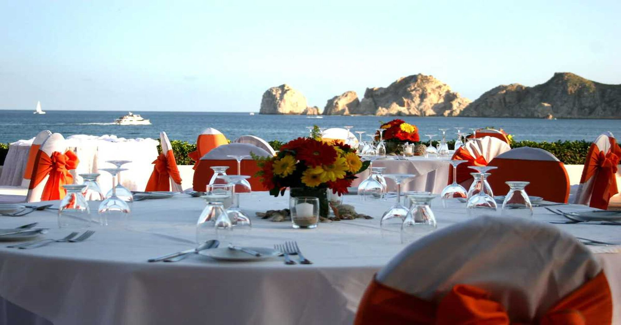 Outdoor Dining at Pueblo Bonito Rose, Vacation Travel Exclusives
