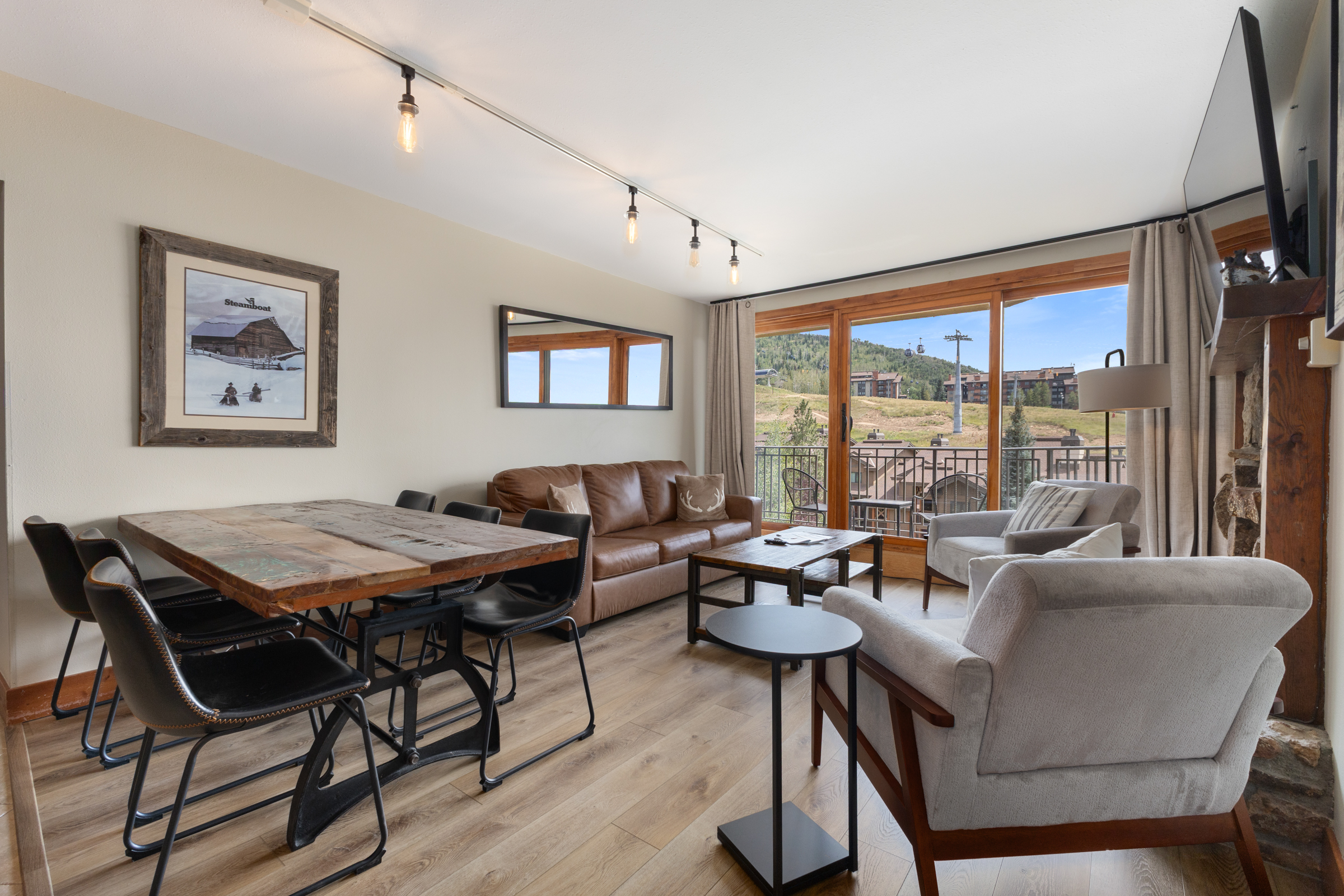 Dining Area and Living Area