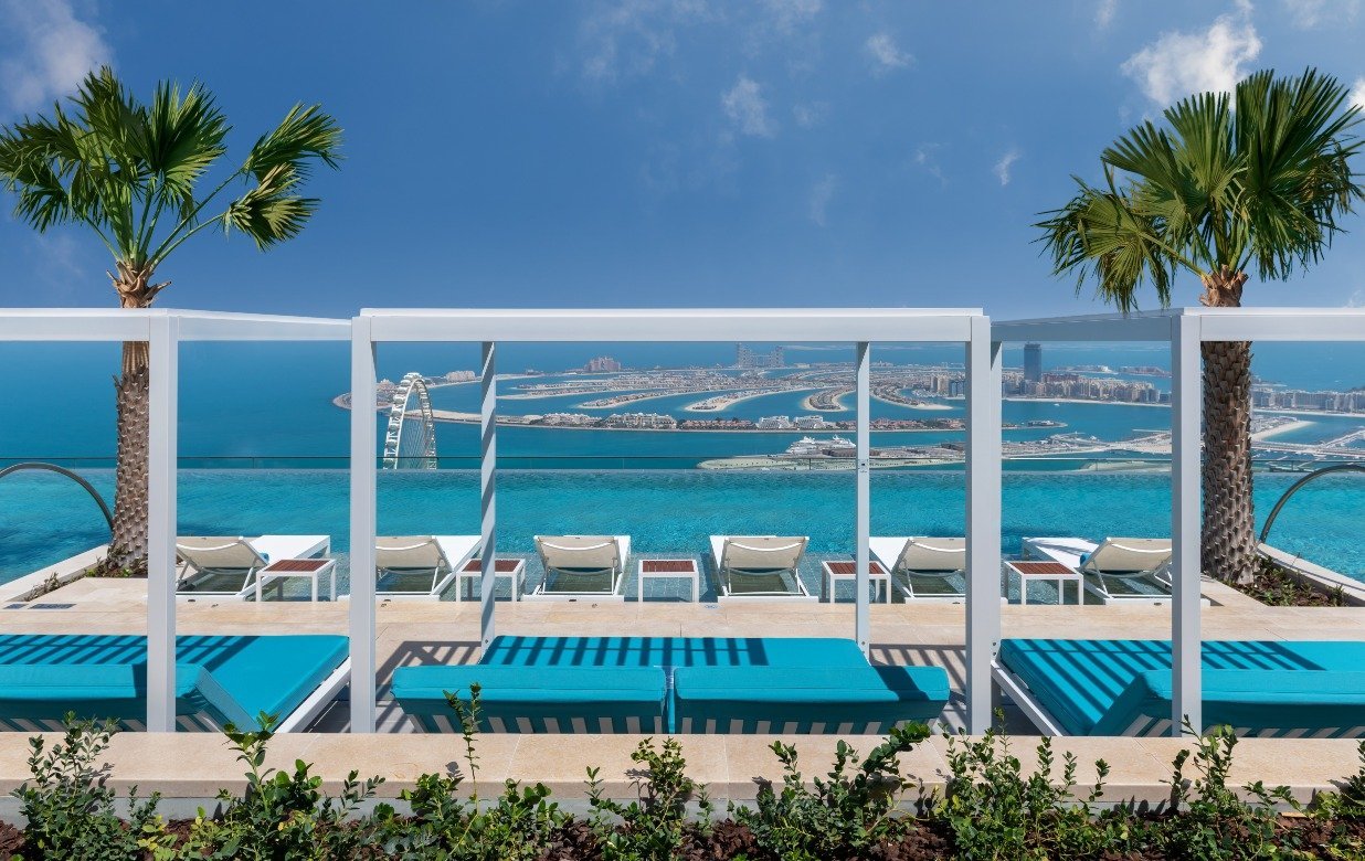 Infinity pool accessible with extra charges