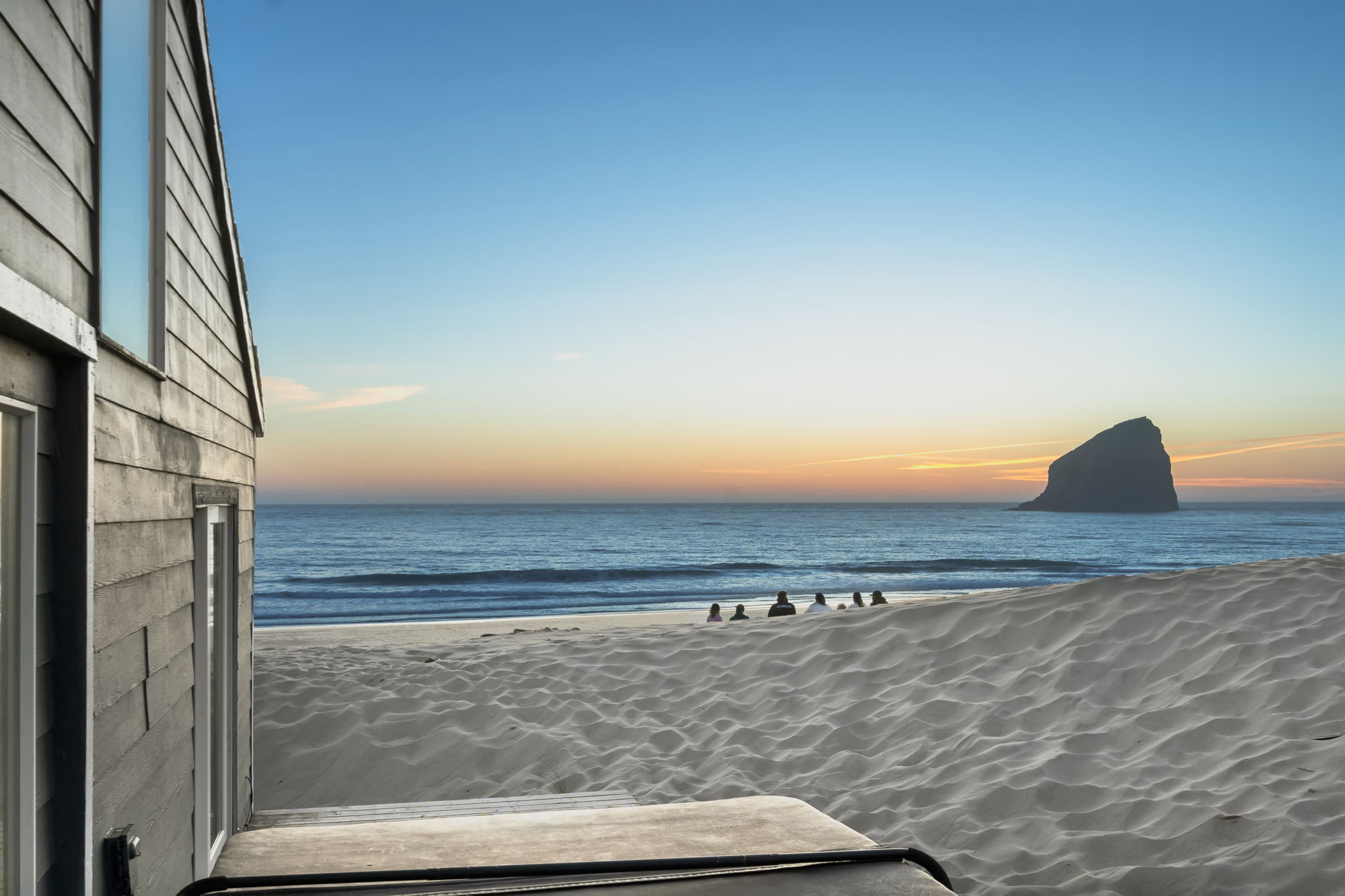 Hot tub with a view!