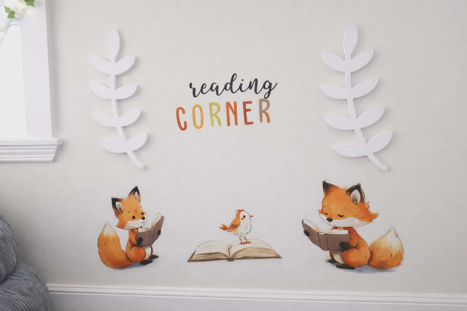 This is our special reading corner where imagination comes to life. Enjoy some peace and quiet as you study, read, and explore!