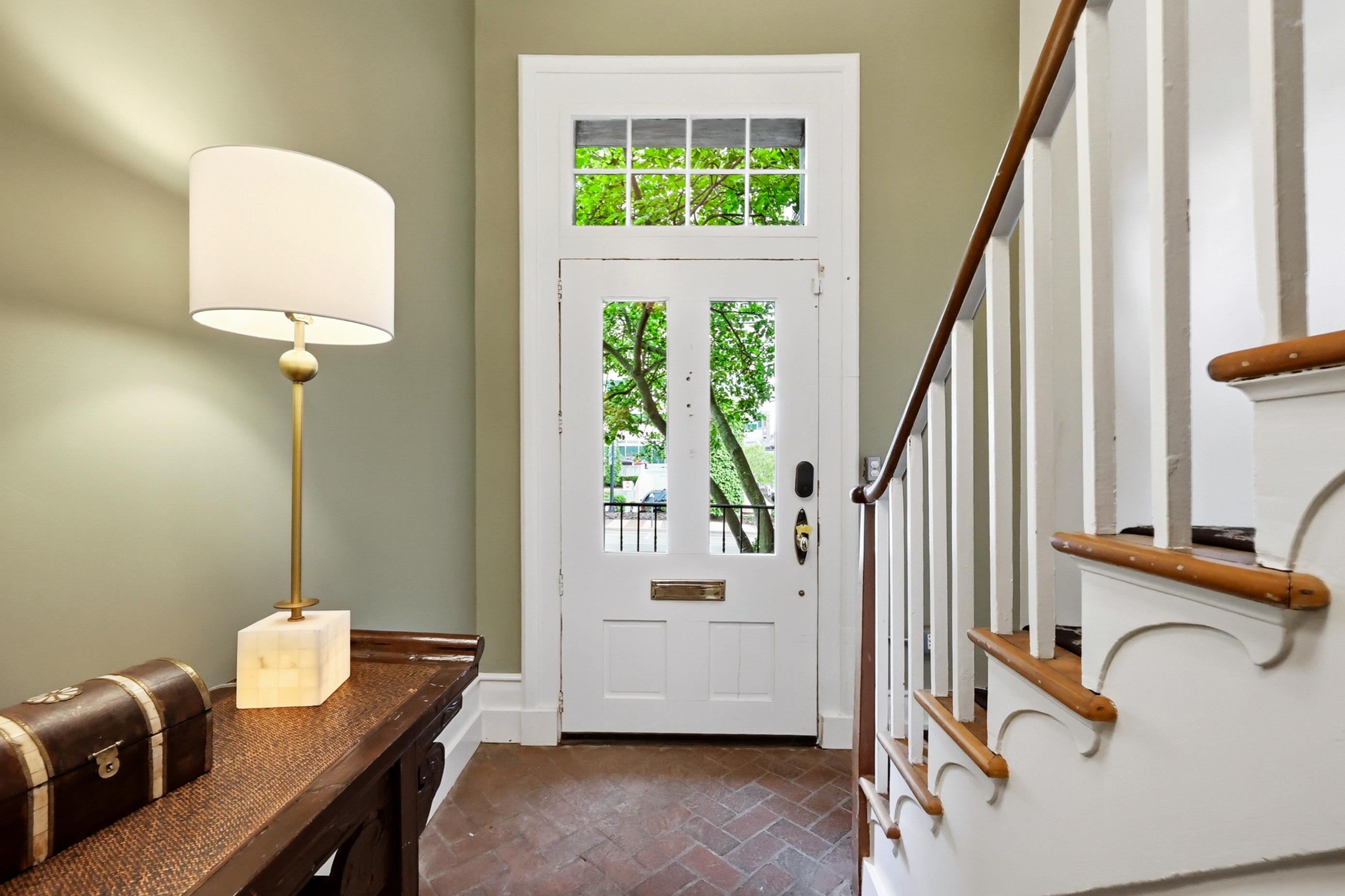 Charming historic details.